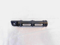 Single Harley Touring FXR Dyna Sportster & Softail Black Billet Footpeg Footrest - C3 Cycle