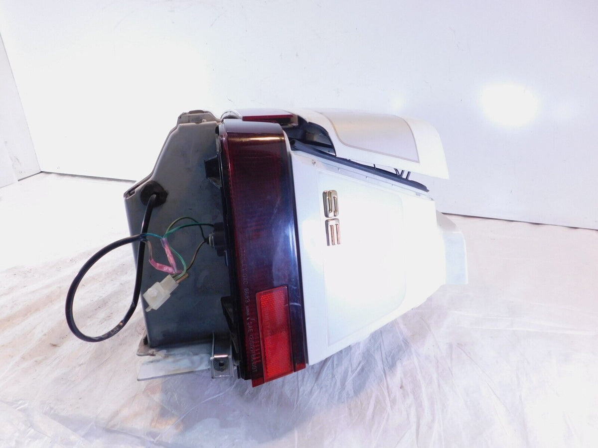 Honda GL1500 Goldwing 1500 Pearl Glacier White Left Saddlebag Side Bag forRepair - C3 Cycle