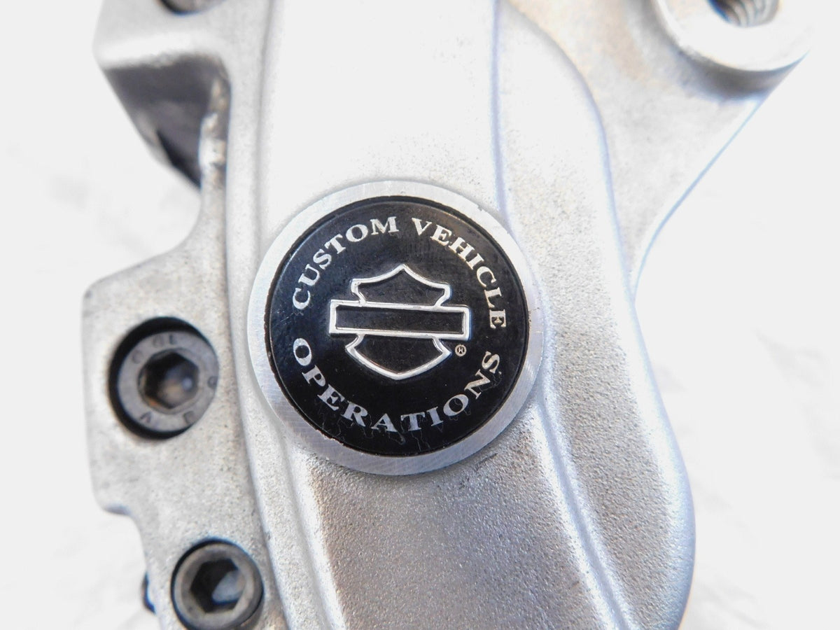 Harley Screamin Eagle CVO Street Electra Glide Road King Silver Right Caliper - C3 Cycle