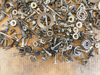 2003 03 Triumph Thunderbird Sport 900 Nut Bolt Brackets Parts Box Lot - C3 Cycle