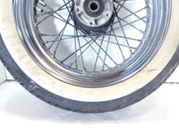 Harley Davidson Softail Heritage Classic Spoked Front Wheel Rim w/ Tire -Bent - C3 Cycle