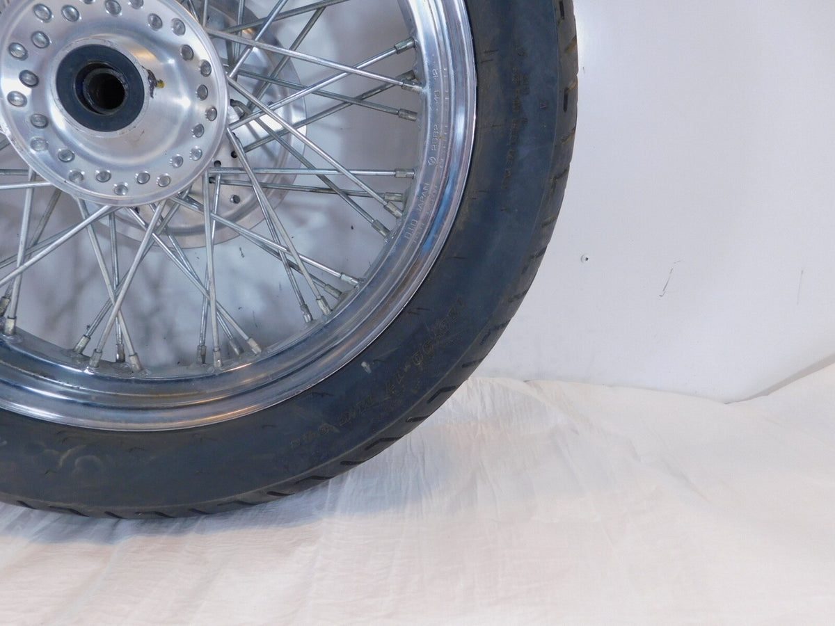 Honda VT750 Shadow 750 VT750DC Spirit Deluxe Spoked Front Wheel & Rim - Bent - C3 Cycle