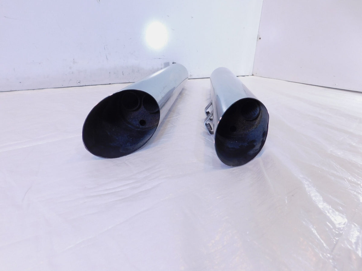 Harley Electra Glide & Road King Screamin Eagle Slip on Exhaust Mufflers Cans - C3 Cycle