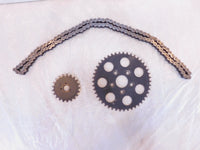 Set Harley Davidson Sportster 883 1000 1100 & 1200 Chain Drive Gear Sprockets