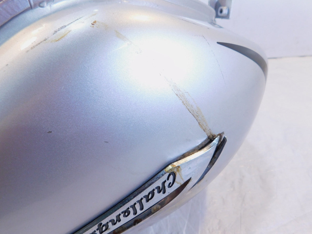 Cixi Kingring Rongyao Aggressor V & Jinlun 250cc Silver Fuel Gas Petrol Tank - C3 Cycle