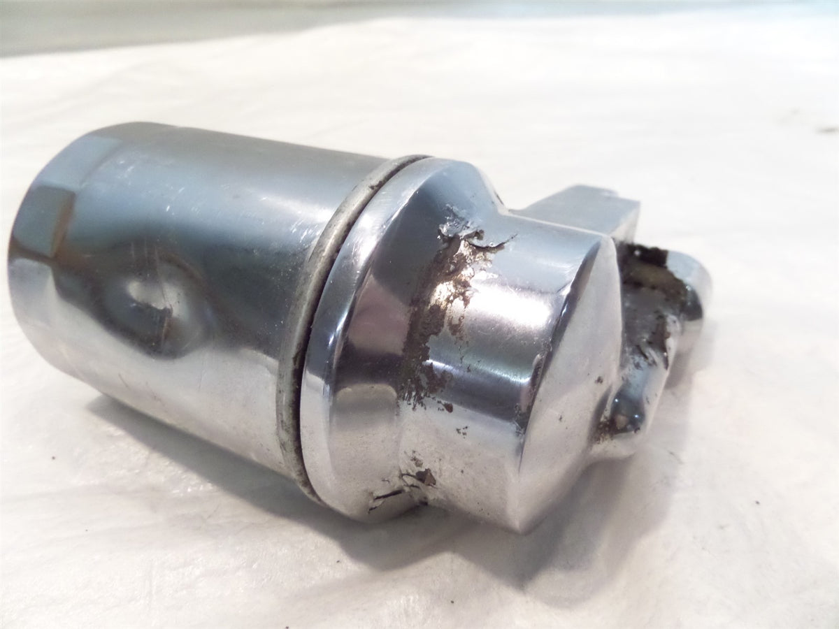 01 2001 02 2002 03 2003 Indian Gilroy Chief Scout Spirit Chrome Oil Filter Mount - C3 Cycle
