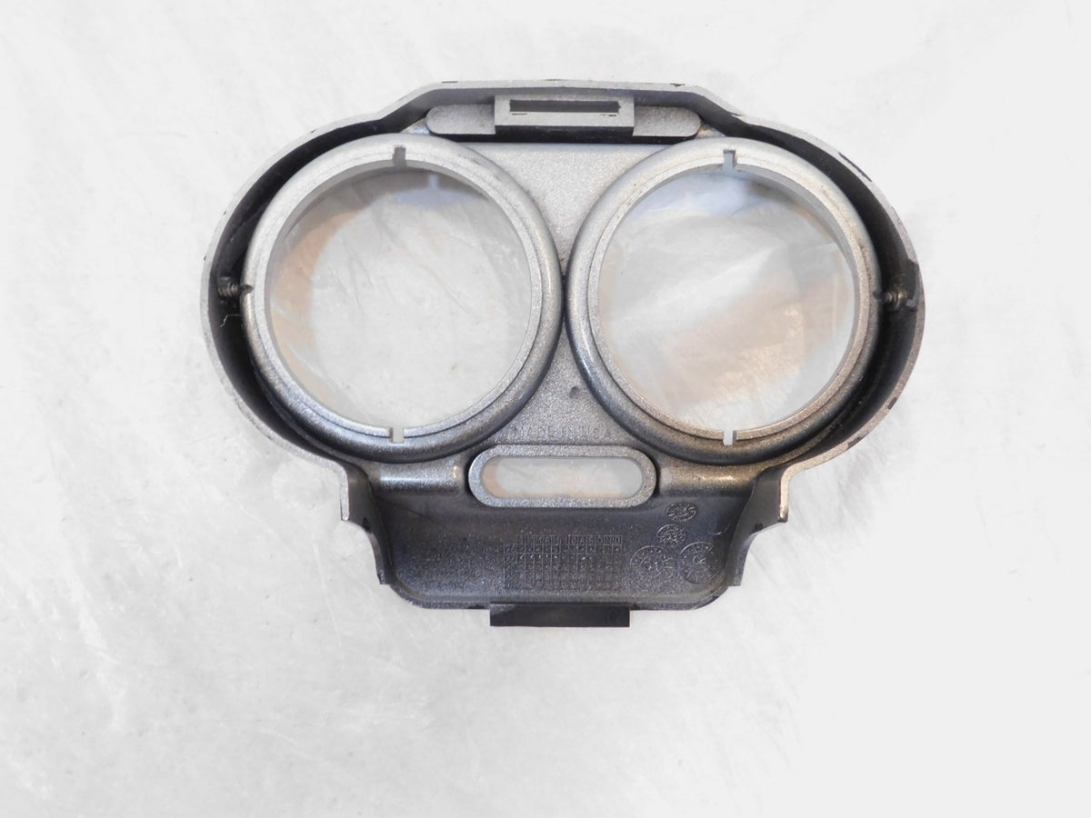 Harley Davidson Road Glide FLTR Silver Speedometer & Tachometer Housing Cover - C3 Cycle