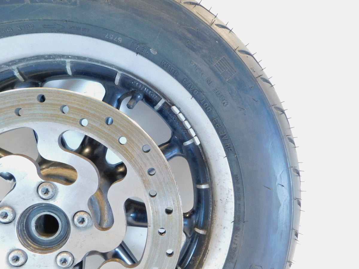 Harley Davidson Touring Road Glide Electra Glide 9 Spoke Rear Wheel Rim & Tire - C3 Cycle