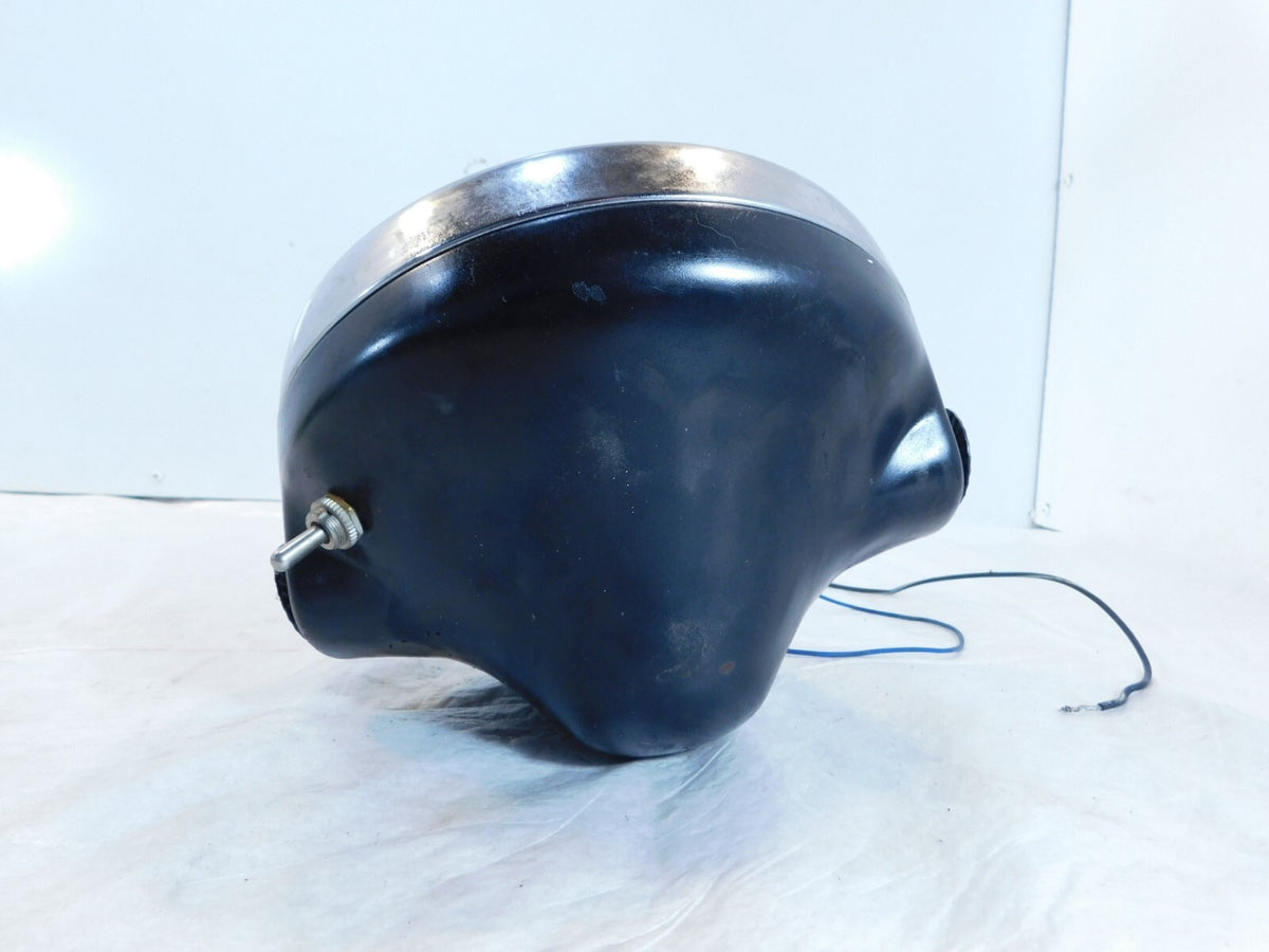 Harley Davidson XL Ironhead Sportster 1000 Cafe Racer Front Headlight Headlamp - C3 Cycle