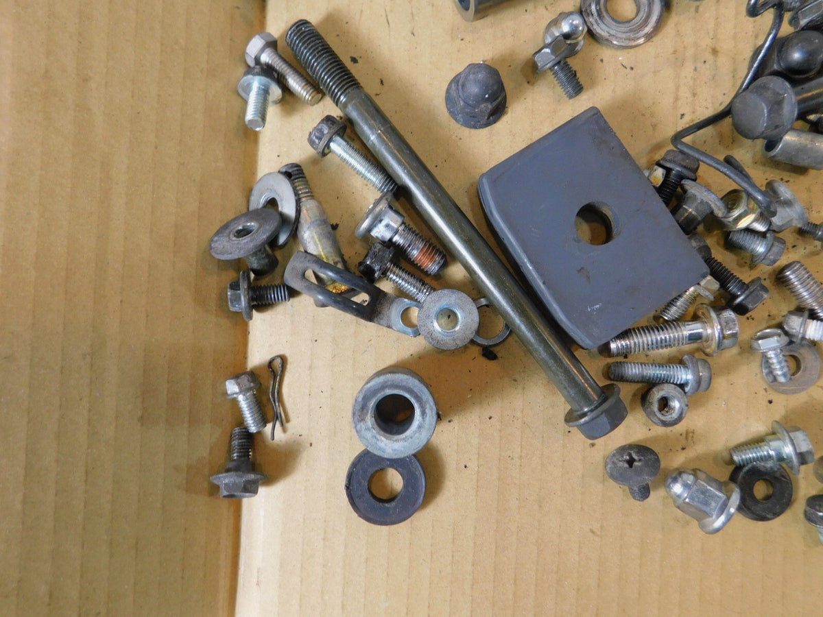2001 Honda VLX 600 VT600CD Misc Hardware Nuts Bolts & Brackets Parts Box Lot - C3 Cycle