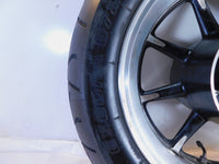 2009 Kawasaki Vulcan 1700 Nomad Voyager VN1700 Silver Rear Wheel Rim & Tire - C3 Cycle