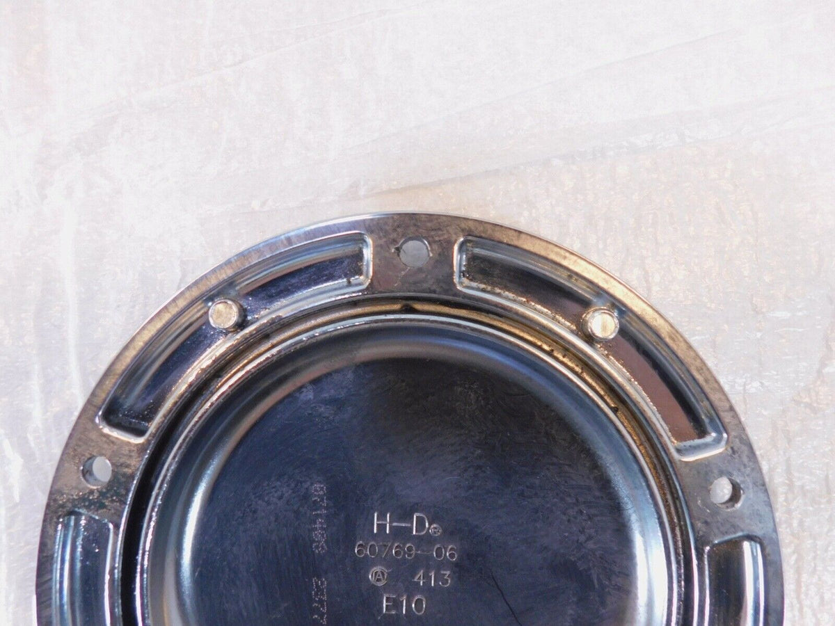 Harley Davidson Twin Cam Softail & Dyna Left Engine Chrome Derby Clutch Cover - C3 Cycle