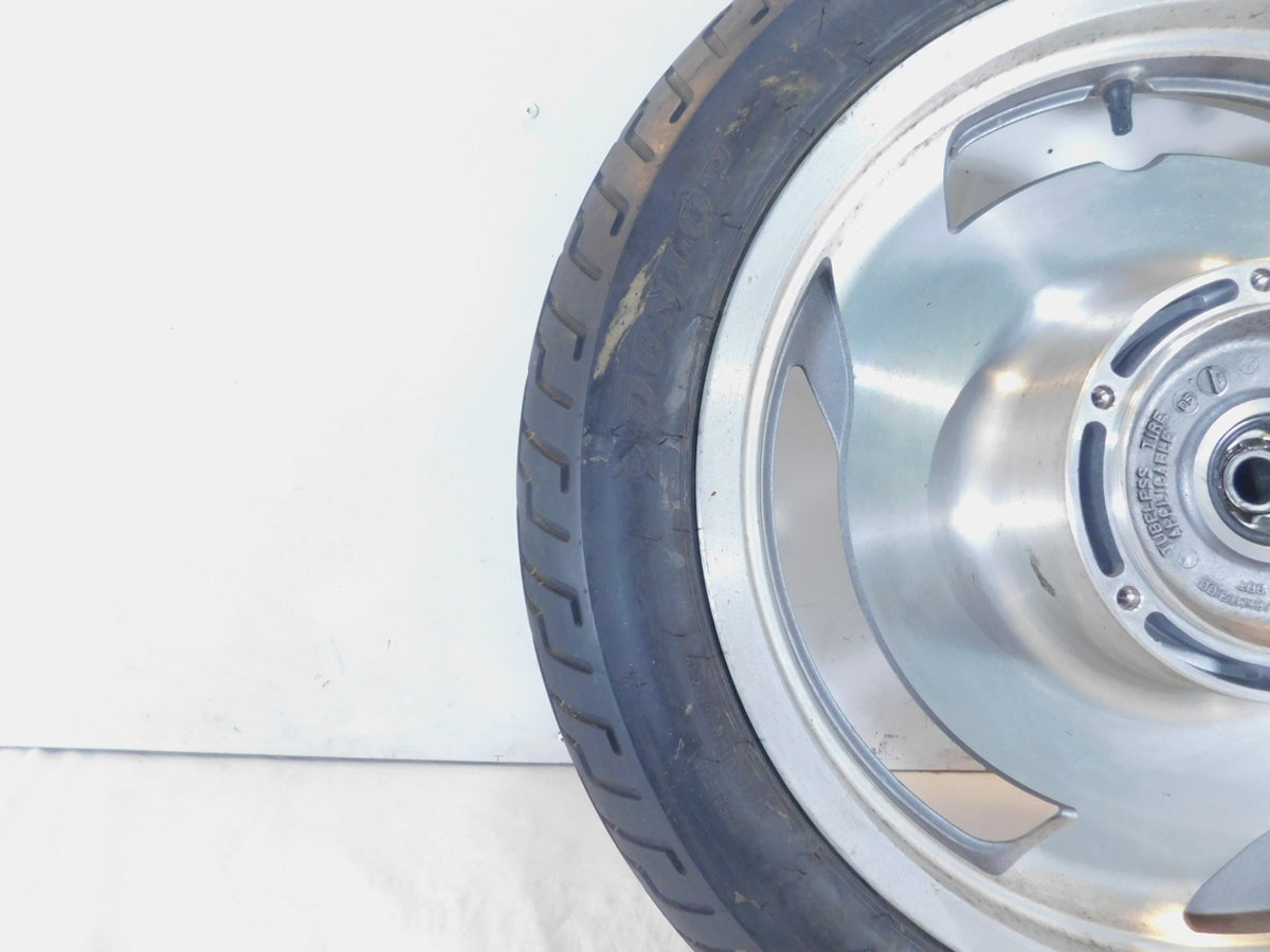 Honda Shadow 1100 VT1100 VT1100C VT1100C2 Sabre Silver Front Wheel Rim - Bent - C3 Cycle