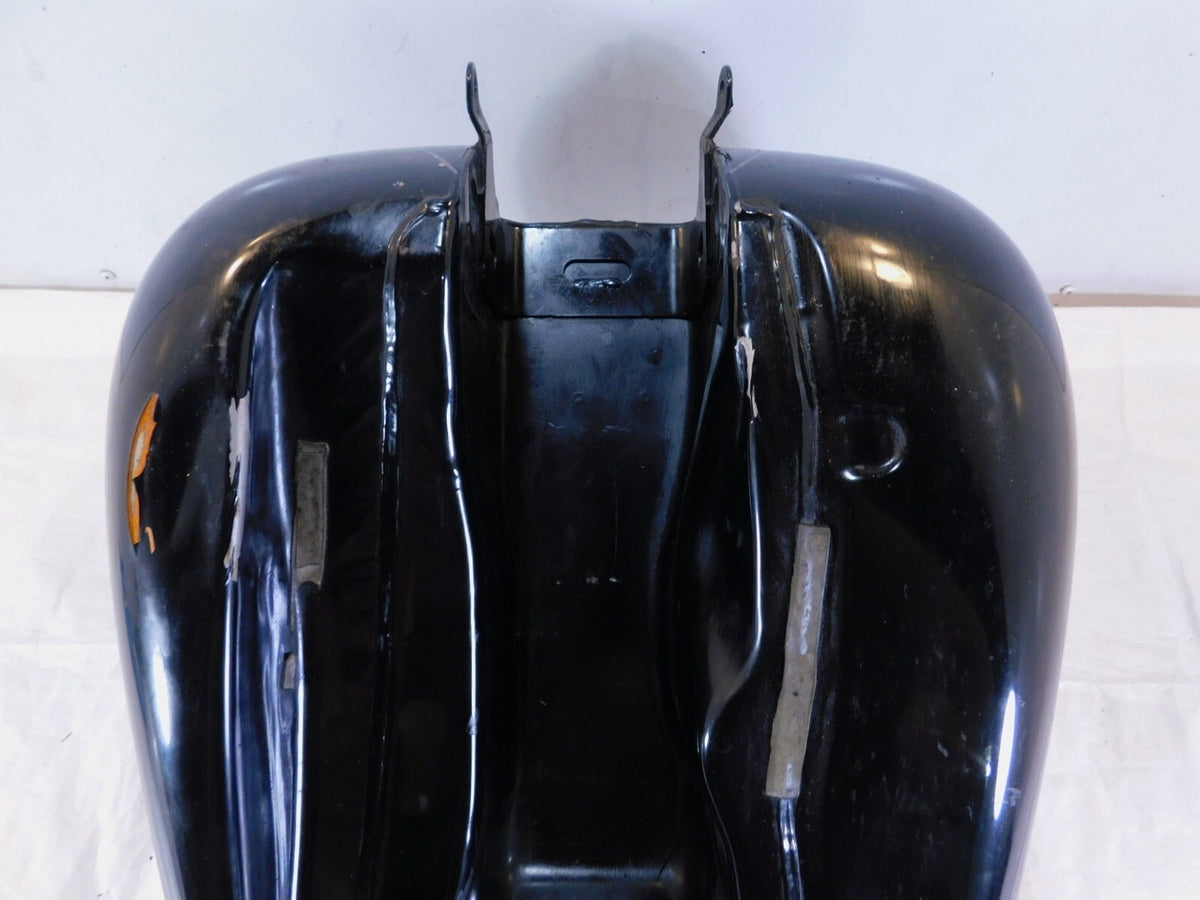 Harley Davidson Road Street & Electra Glide Black Fuel Gas Petrol Tank -Dented - C3 Cycle