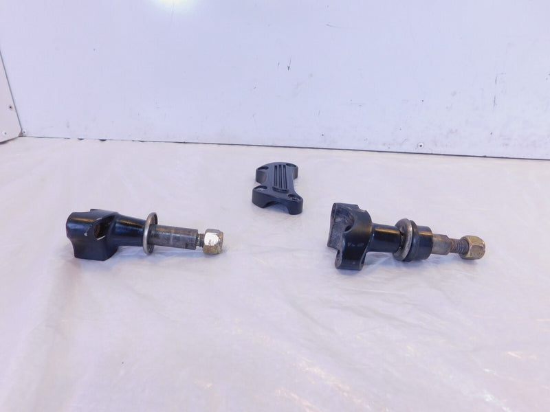 Harley Davidson Sportster 883 & 1200 & Dyna Chrome Handlebar Bar Riser Clamps