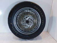 Harley Electra Glide Sportster Softail & Dyna 16" Chrome Laced Rear Wheel Rim - C3 Cycle