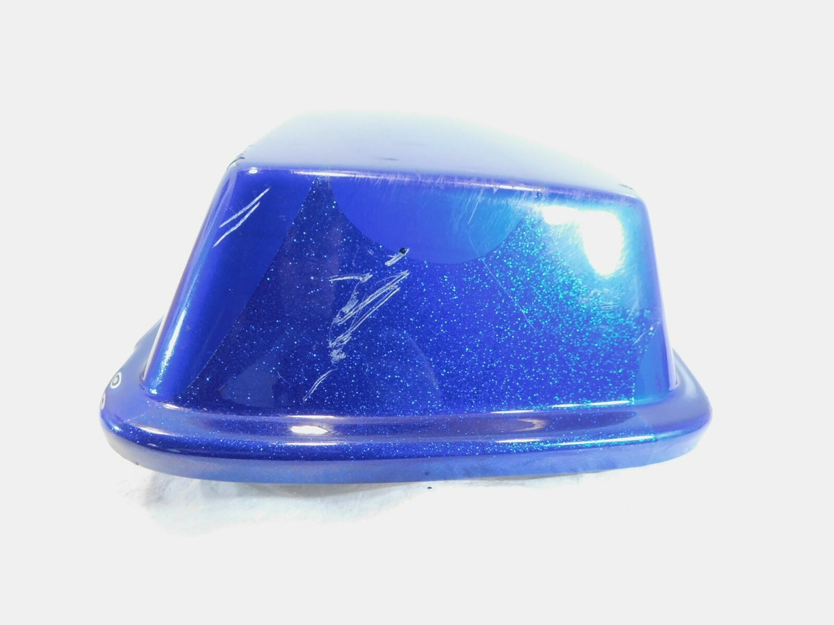 Harley Davidson Touring Road King & Electra Glide Blue Left Saddlebag Cover Lid - C3 Cycle