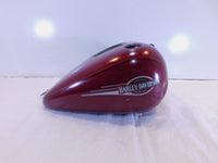 Harley Davidson Softail Heritage Classic & Fat Boy Red Fuel Gas Tank - Dented - C3 Cycle