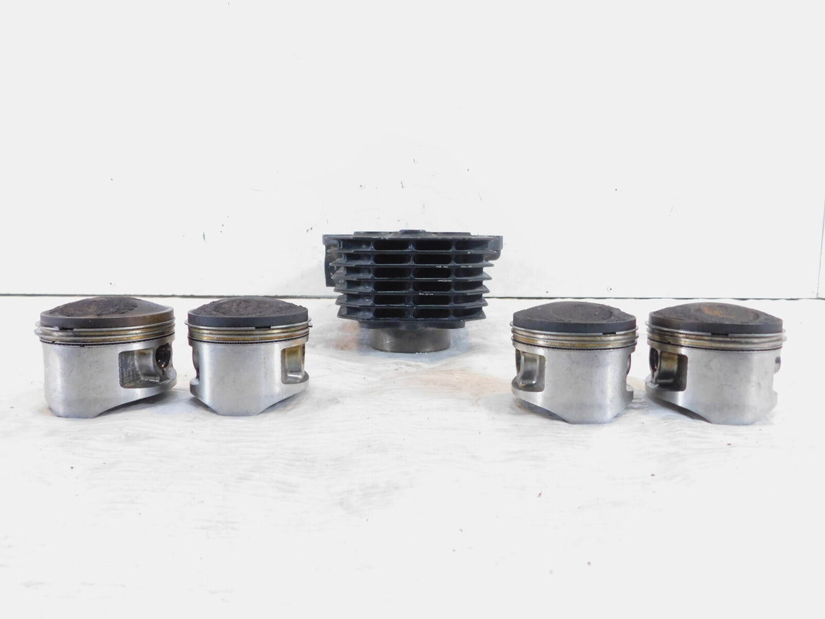2000-2005 Kawasaki ZR-750 ZR-7S Engine Motor Cylinder Barrel Jugs w/ Pistons - C3 Cycle