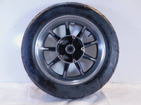Kawasaki Vulcan 1700 Classic Nomad Voyager VN1700 Silver Front Wheel Rim & Tire - C3 Cycle