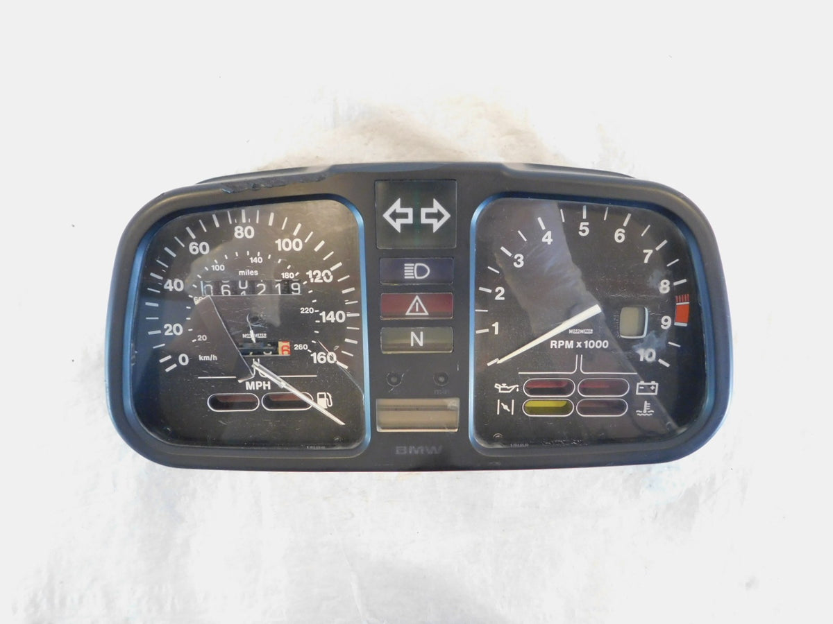 BMW K100RS RT LT K75S RT Instrument Cluster Speedometer Speedo Tach Gauges - C3 Cycle