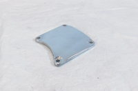 Harley Electra Glide Left Engine Chrome Clutch Primary Chain Inspection Cover - C3 Cycle