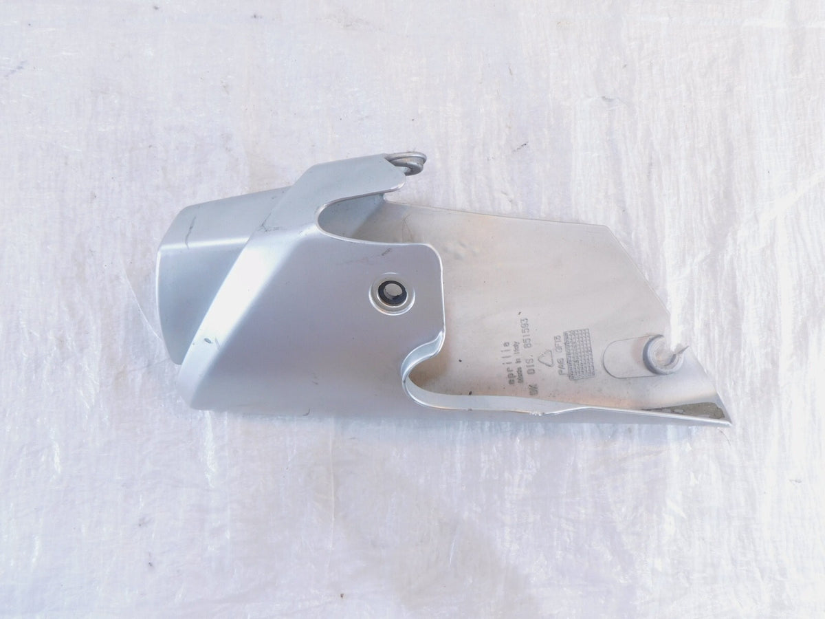 2007-2009 Aprilia Shiver SL750 Right Side Rear Exhaust Muffler Shield -For Parts - C3 Cycle