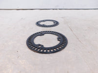 Yamaha MT-07 XSR700 & YZF-R7 R7 Black Front/Rear Wheel ABS Pump Brake Ring Rotor - C3 Cycle