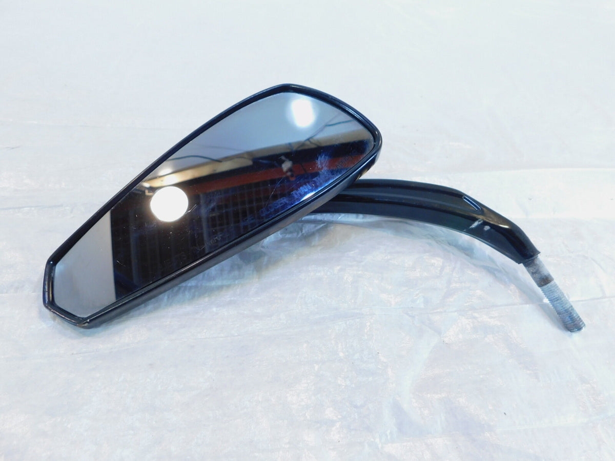 Harley Davidson FXR Softail Dyna & Sportster Left Tribal Black Rear View Mirror - C3 Cycle