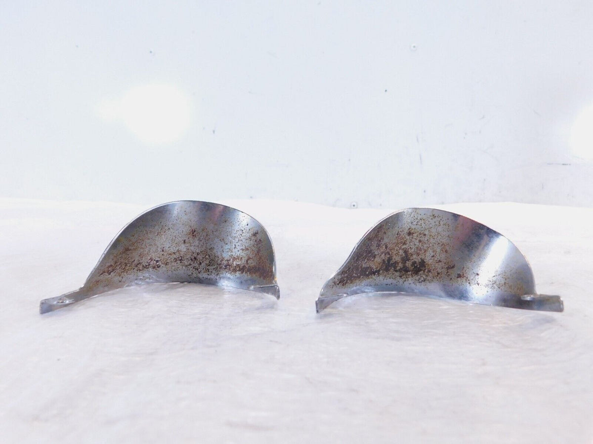 Harley Softail & Touring Front or Rear Chrome Turn Signal Indicator Cover Visors