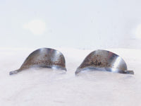 Harley Softail & Touring Front or Rear Chrome Turn Signal Indicator Cover Visors