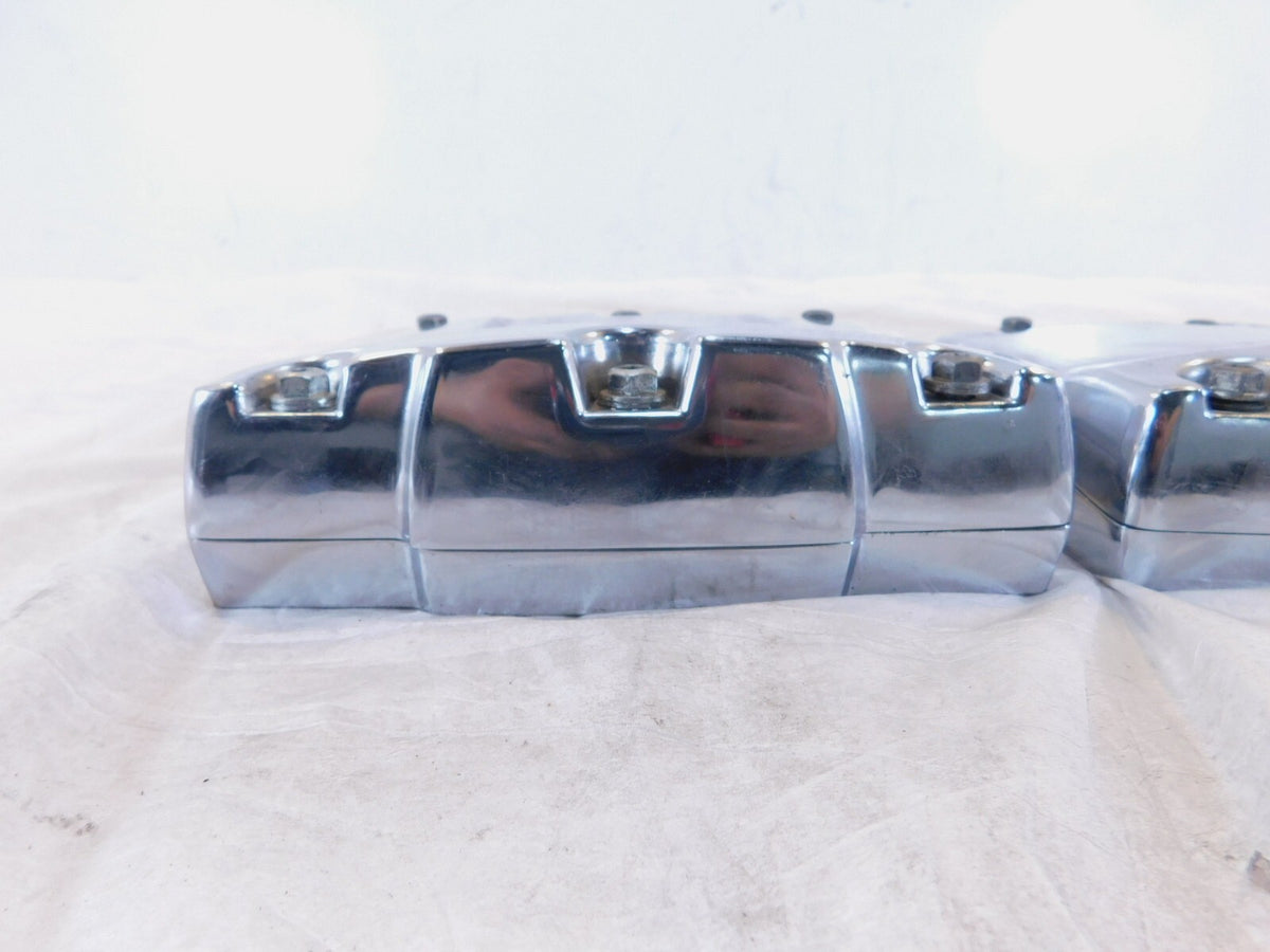 Harley Davidson Touring Dyna & Softail Chrome Cylinder Head Rocker Boxes - C3 Cycle