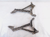 2007-2009 Aprilia Shiver 750 SL750 Gray Right/Left Side Footrest Foot Peg Mounts - C3 Cycle
