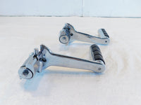 Harley Road King & Electra Glide Adjustable Rear Passenger Footpeg Footrests - C3 Cycle