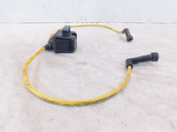 Yamaha Virago 700 750 1000 1100 Front/Rear Ignition Coil w/ Yellow Plug Wires - C3 Cycle