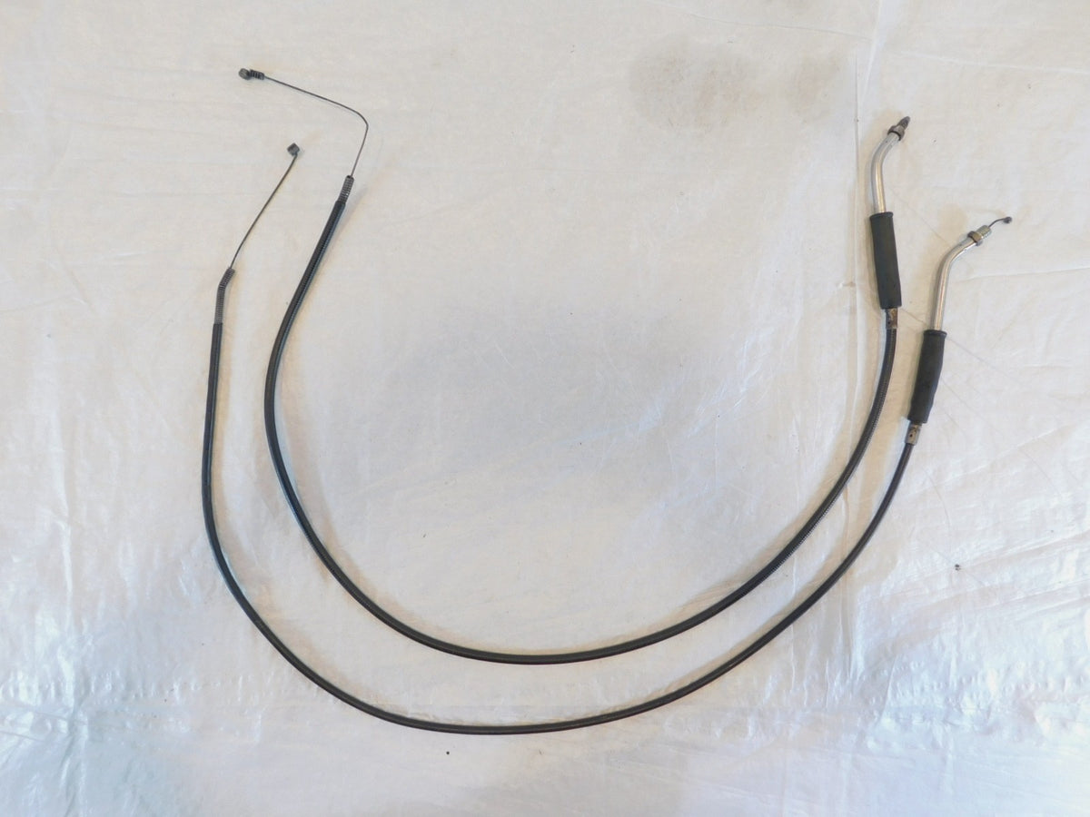Harley Davidson Sportster 883 & 1200 Hugger & Deluxe Throttle & Idle Cables - C3 Cycle