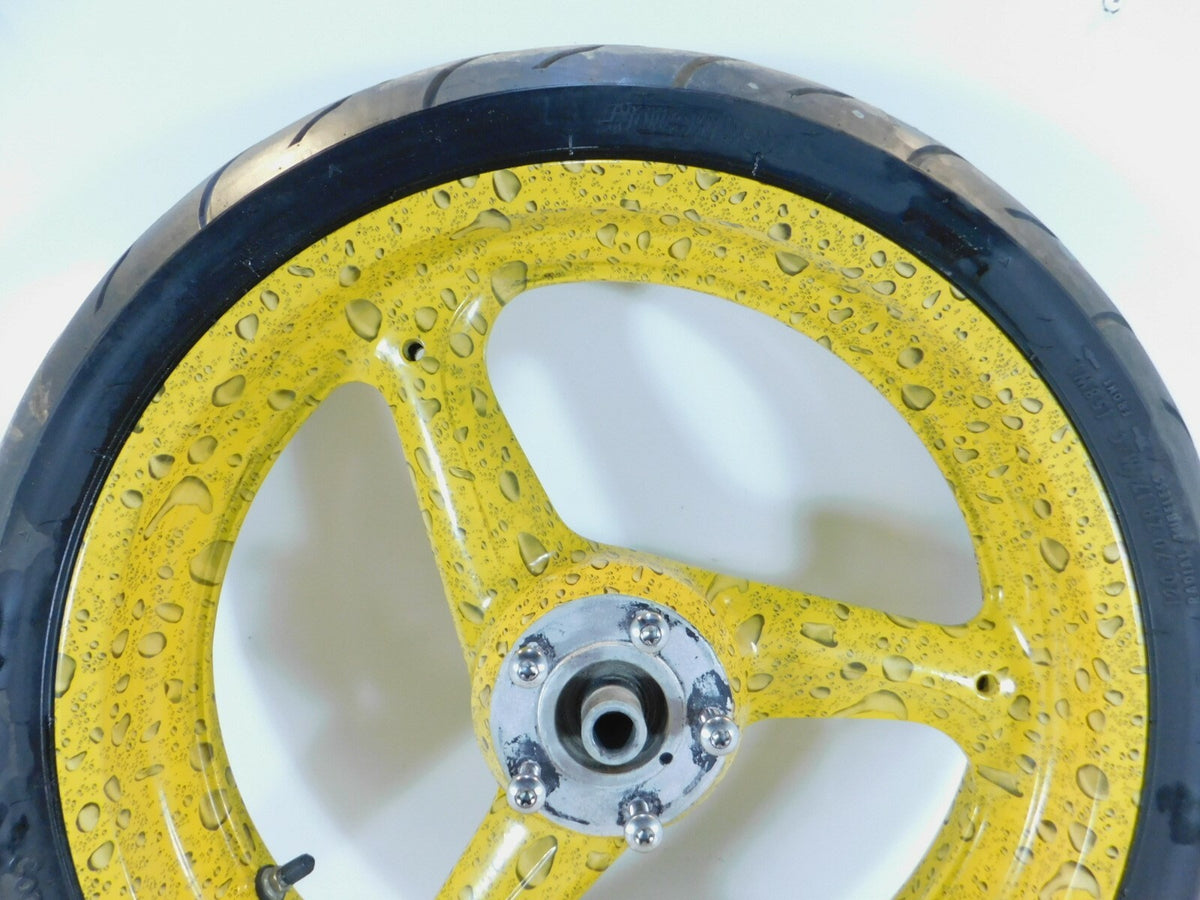 2001-2002 Buell M2 Cyclone S3 Thunderbolt & X1 Lightning Front Wheel Rim & Tire
