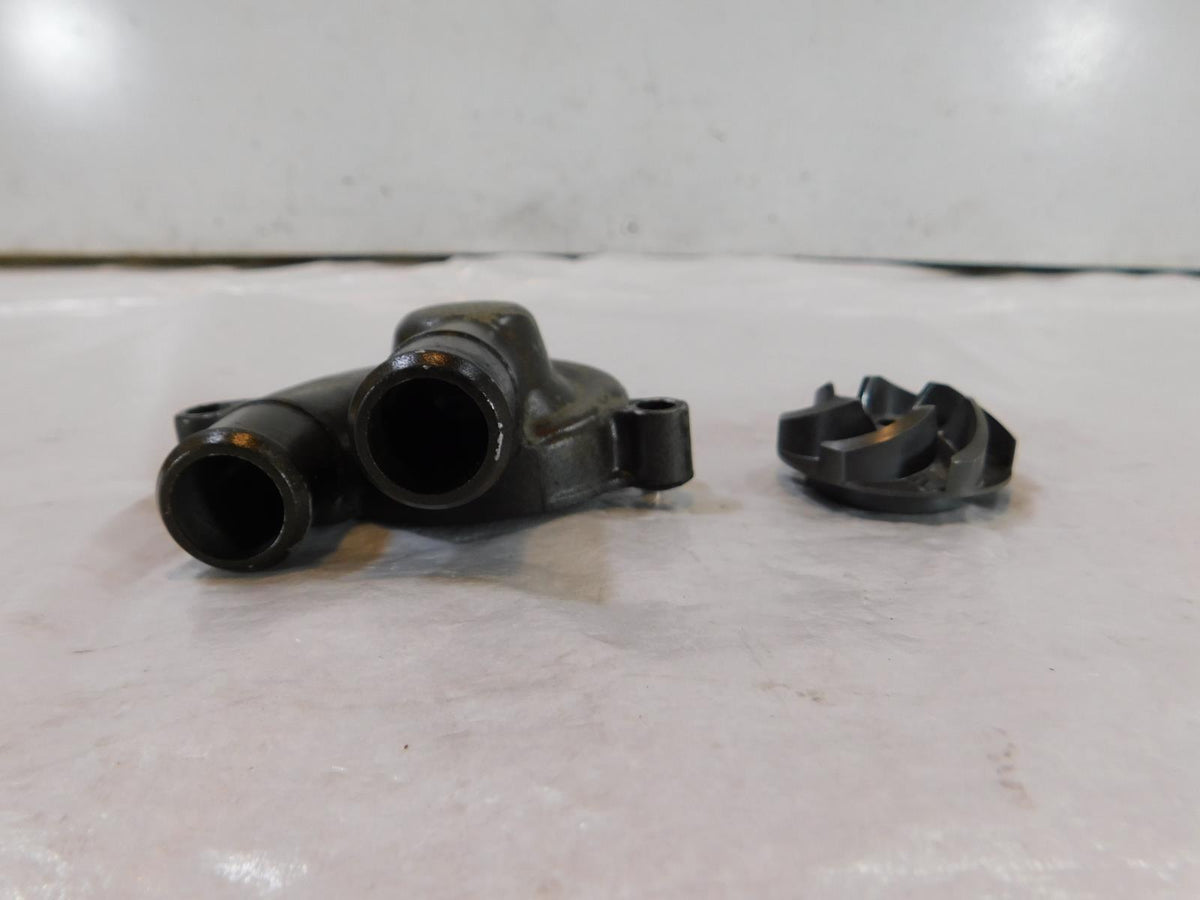 Kawasaki KLX250S KLX300R Engine Coolant Water Pump Housing Cover w/ Impeller