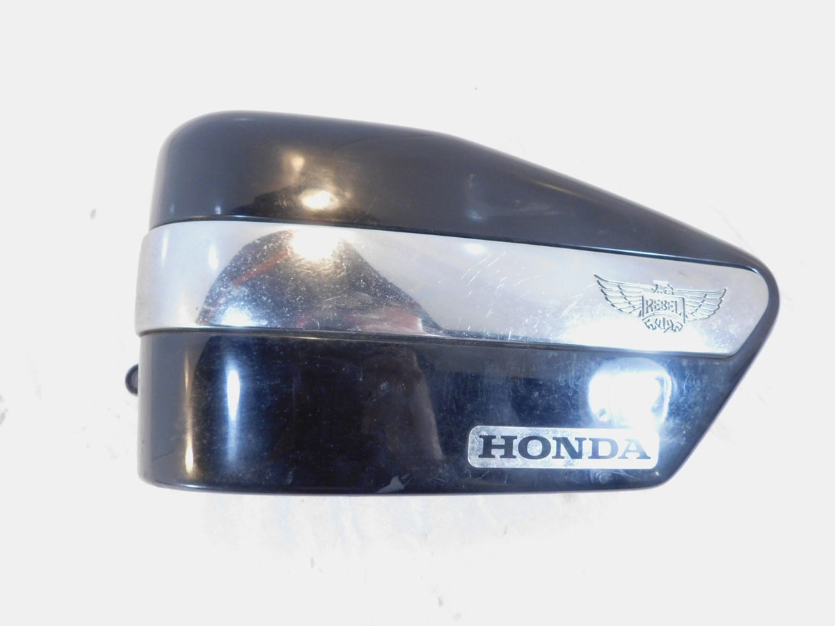 2007-2014 Honda Rebel 250 CMX250C Black Rear Left Side Frame Body Cover Fairing - C3 Cycle