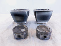 Harley Davidson Twin Cam Touring Dyna & Softail Engine Pistons & Black Cylinders - C3 Cycle
