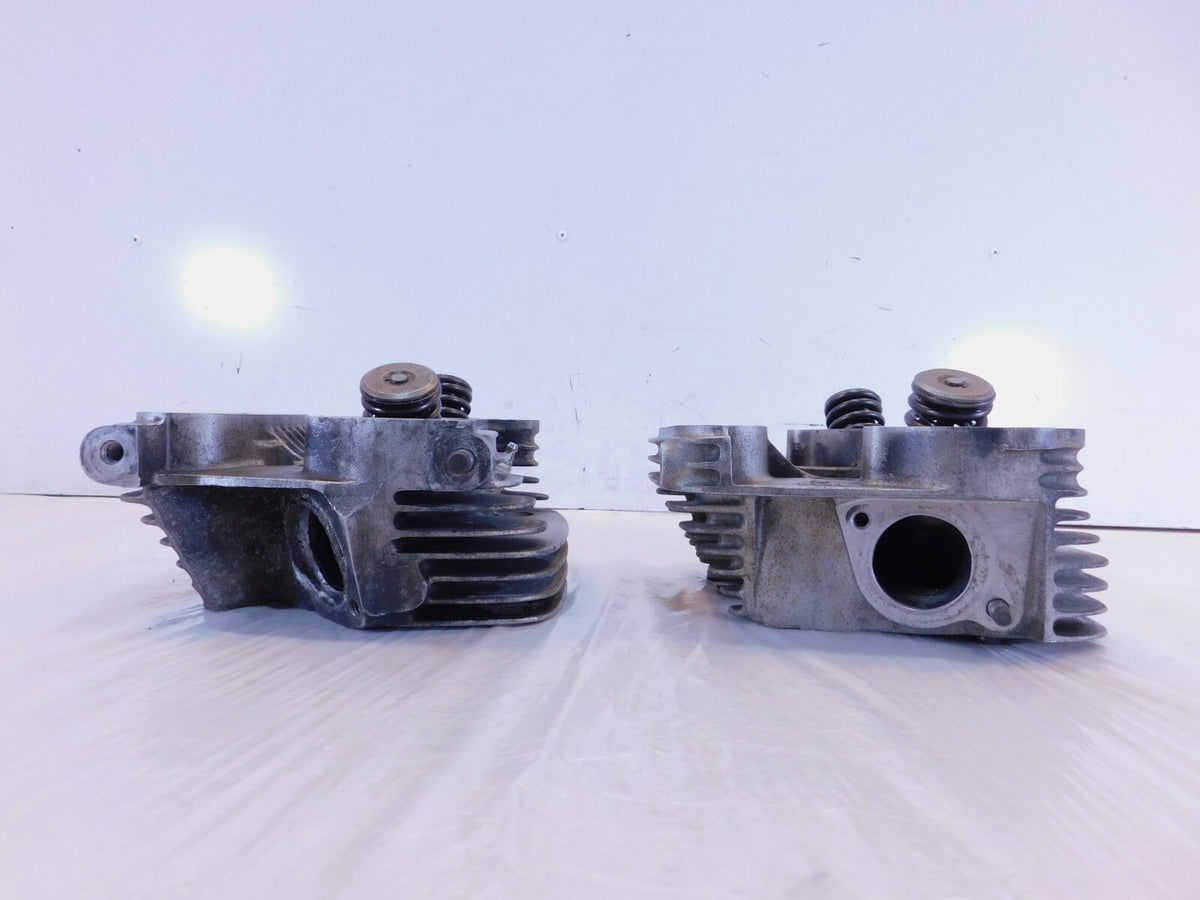 Harley Davidson Sportster 883 Hugger & Custom Silver Cylinder Heads w/ Valves
