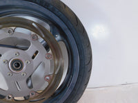 2000 Buell M2 Cyclone Cast Front Wheel Rim & Tire w/ Brake Disc Rotor - C3 Cycle