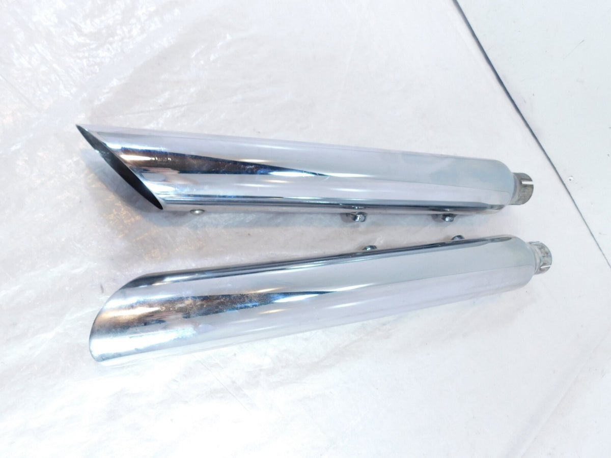 Harley Davidson Softail Heritage Classic & Night Train Exhaust Pipe Mufflers - C3 Cycle
