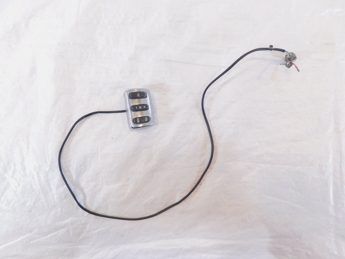 2008 08 Victory Vision Chrome CB Radio Control Handlebar Switch Buttons - C3 Cycle