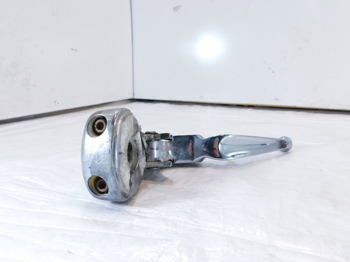 Harley Softail Dyna & Sportster Chrome Clutch Lever & Perch Mount Bracket - C3 Cycle