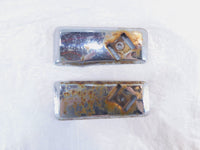 1991-1996 Honda Goldwing 1500 GL1500I Rear Left & Right Footrest Footpeg Covers - C3 Cycle