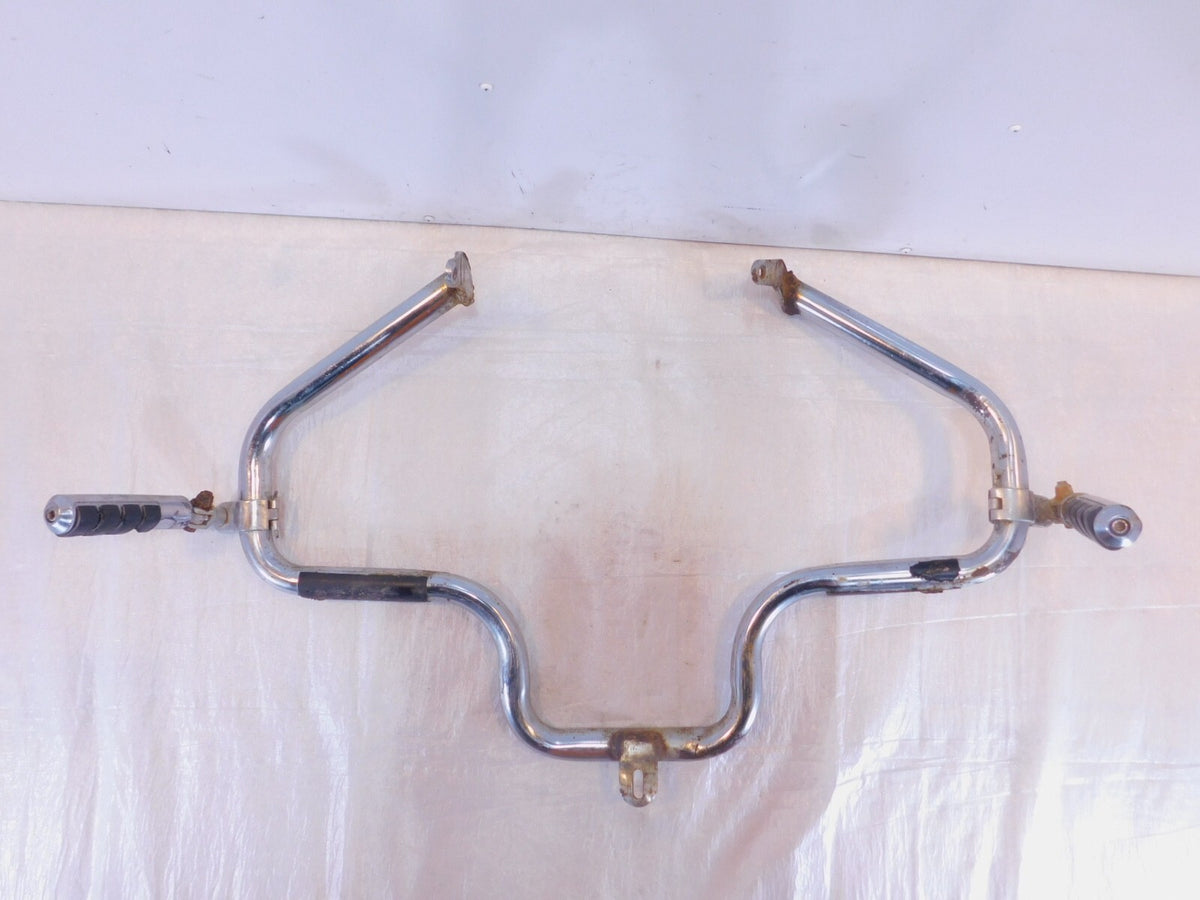 00-17 Harley Davidson Softail Heritage Classic & Fat Boy Bent Engine Crash Guard - C3 Cycle