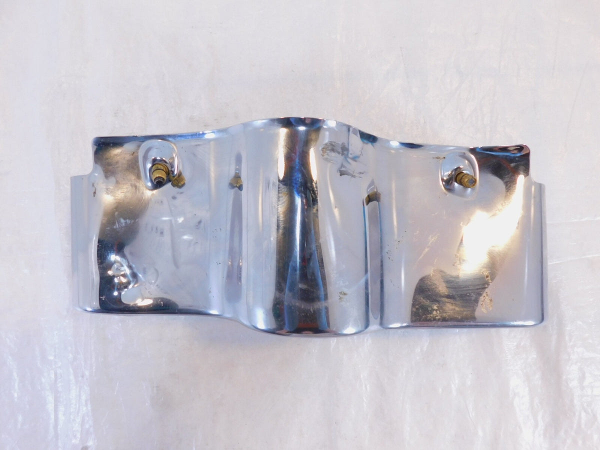 Harley Electra Glide Classic Chrome Front Fairing Fork Tree Cover Trim Skirt - C3 Cycle