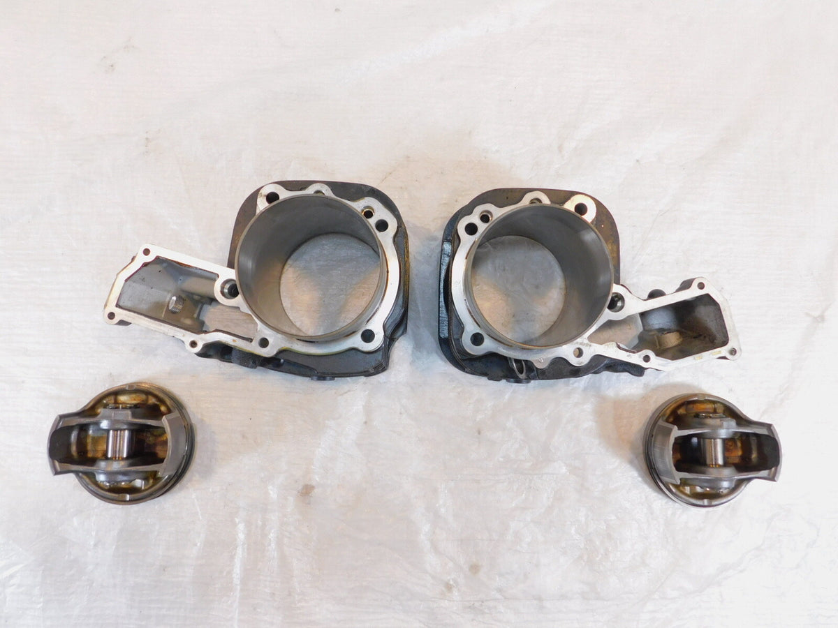 1997-2004 BMW R1200CL R1200C R1150R Black Left/Right Pistons and Cylinder Jugs - C3 Cycle