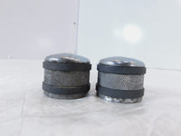 Harley Davidson Dyna & Sportster 883 & 1200 Chrome Billet Front Axle Nut Covers - C3 Cycle